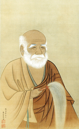 画像：慈雲尊者飲光説戒図