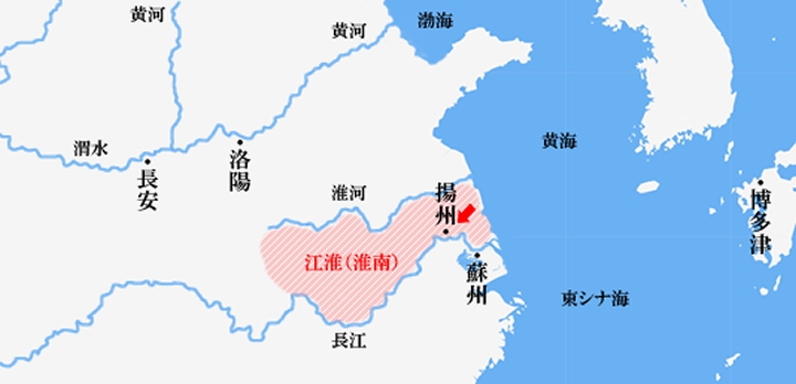 画像：鑑真の本拠