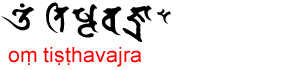 画像:四陀羅尼之二(成金剛心眞言)・註